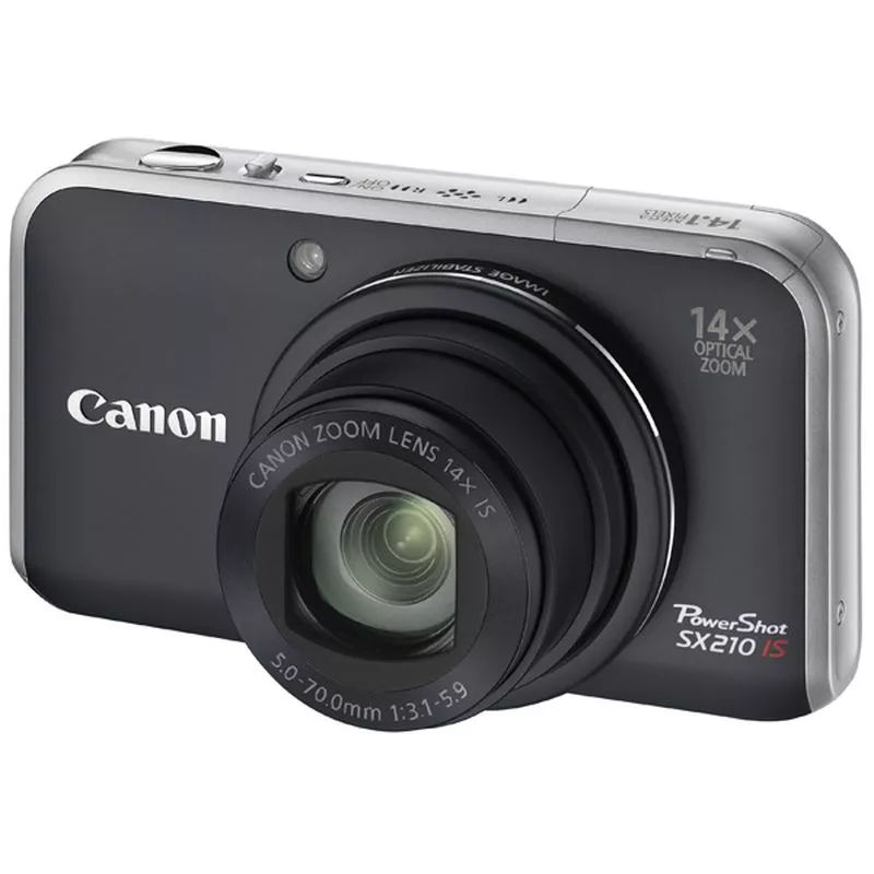 Фотоаппарат Canon PowerShot SX210 IS, черный