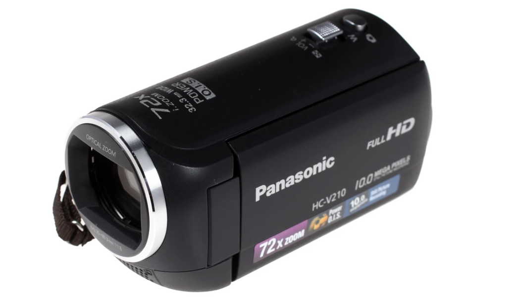 Видеокамера Panasonic HC-V210, черный
