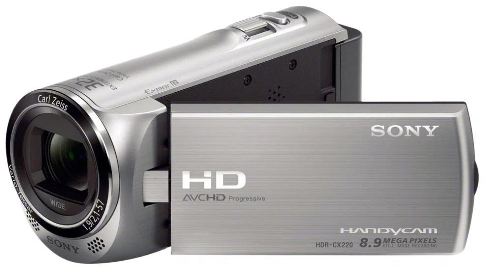 Видеокамера Sony HDR-CX220E,серебро