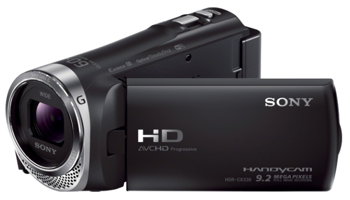 Видеокамера Sony HDR-CX330E,черный Видеокамера Sony HDR-CX330E,черный