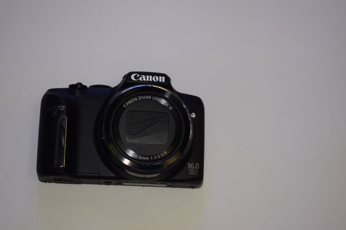 Фотоаппарат Canon PowerShot SX170 IS,черный Ресейл