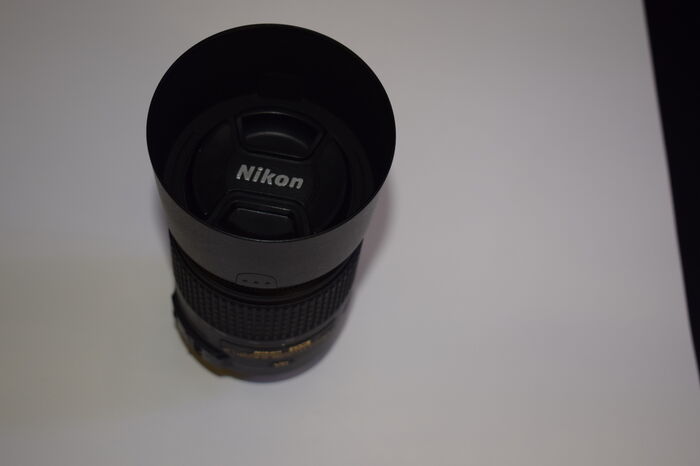 Объектив Nikon 55-300mm f/4.5-5.6G ED DX VR AF-S Nikkor, черный Ресейл