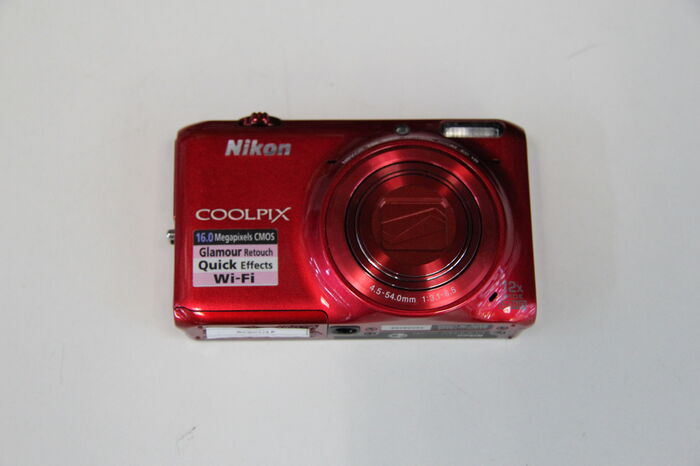 Фотоаппарат NIKON Coolpix S6500 Red Ресейл