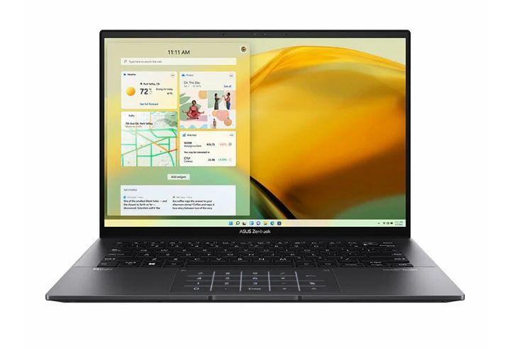 Ноутбук ASUS Zenbook UM3402YA-KP381W 90NB0W95-M01880 (AMD Ryzen 5 7530U 2GHz/8192Mb/512Gb SSD/AMD Radeon Graphics/Wi-Fi/Cam/14/2560x1600/Windows 11 Home 64-bit)