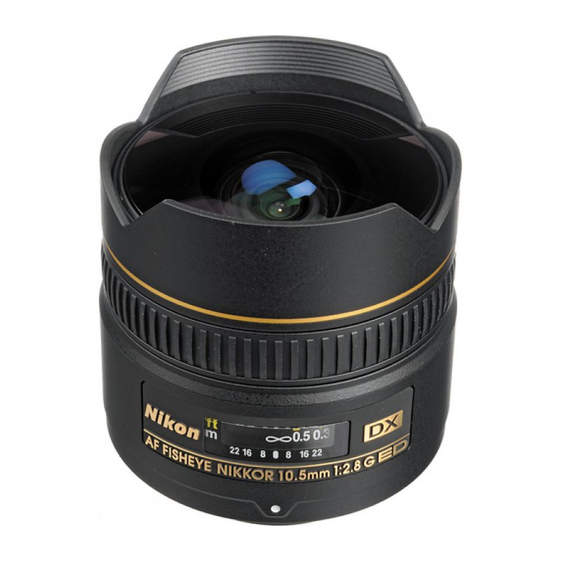 Объектив NIKON 10.5MM F/2.8G ED DX FISHEYE-NIKKOR