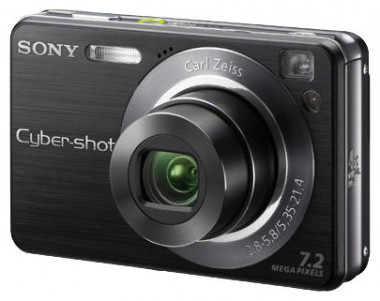 Фотоаппарат Sony Cyber-shot DSC-W120,черный