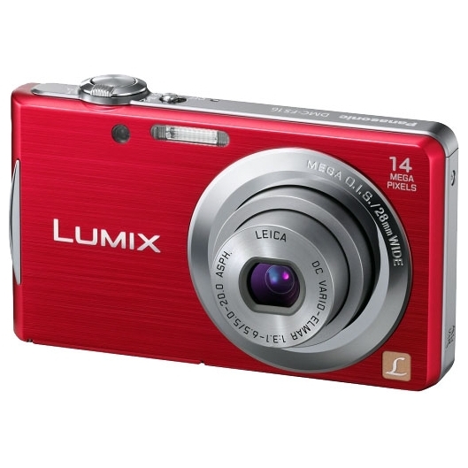 Фотоаппарат Panasonic Lumix DMC-FS16 ,красный