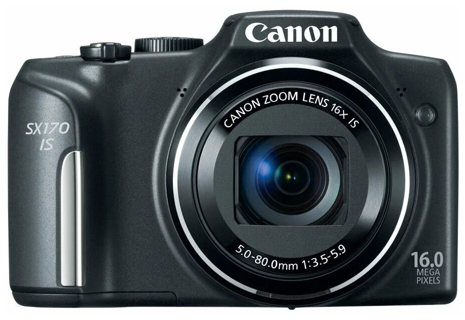 Фотоаппарат Canon PowerShot SX170 IS,черный