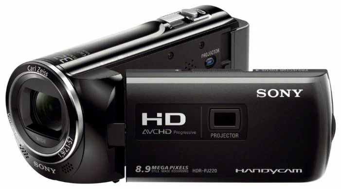 Видеокамера Sony HDR-PJ220E,черный