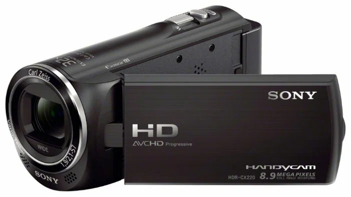 Видеокамера Sony HDR-CX220E черный