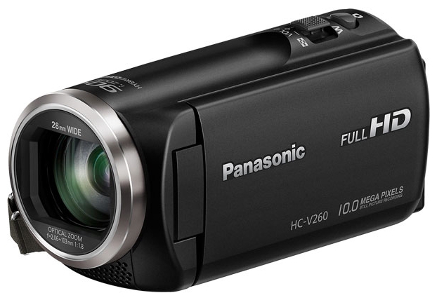 ВИДЕОКАМЕРА PANASONIC HC-V260EE-K ЧЕРНЫЙ .