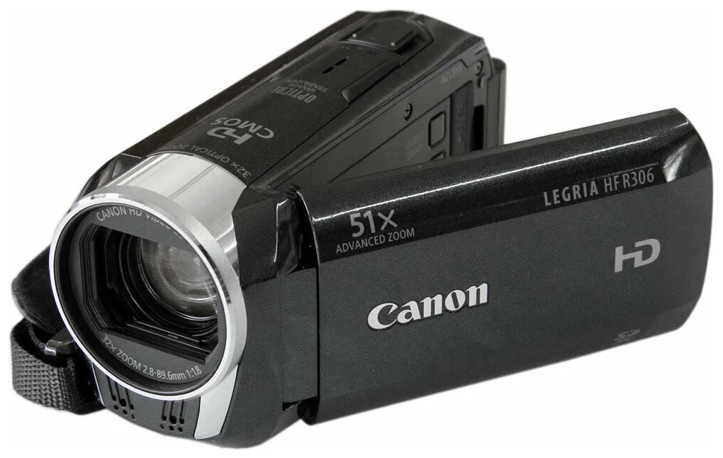 Видеокамера Canon LEGRIA HF R306,черный