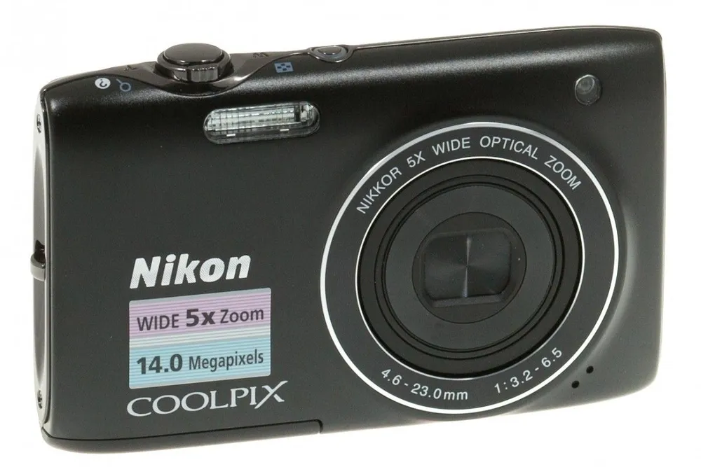 Фотоаппарат Nikon Coolpix S3100,черный