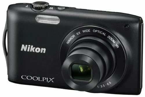 Фотоаппарат Nikon Coolpix S3300,черный