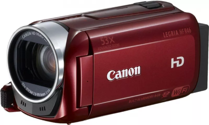 Видеокамера Canon LEGRIA HF R46 красный