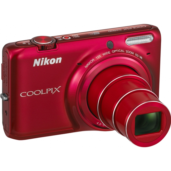 Фотоаппарат NIKON Coolpix S6500 Red