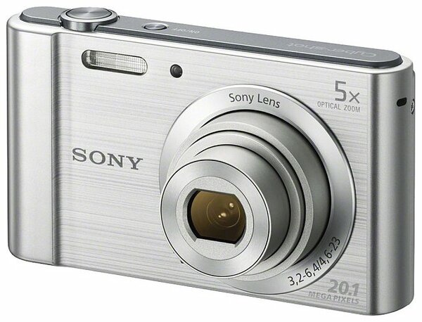 Фотоаппарат SONY CYBER-SHOT DSC-W800,серебро