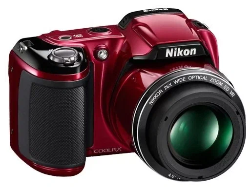 Фотоаппарат Nikon Coolpix L810, красный