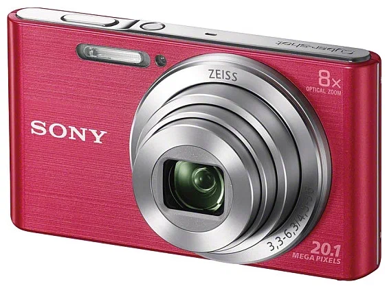 Фотоаппарат Sony Cyber-shot DSC-W830, красный