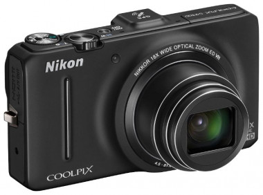 Фотоаппарат Nikon Coolpix S9300,черный