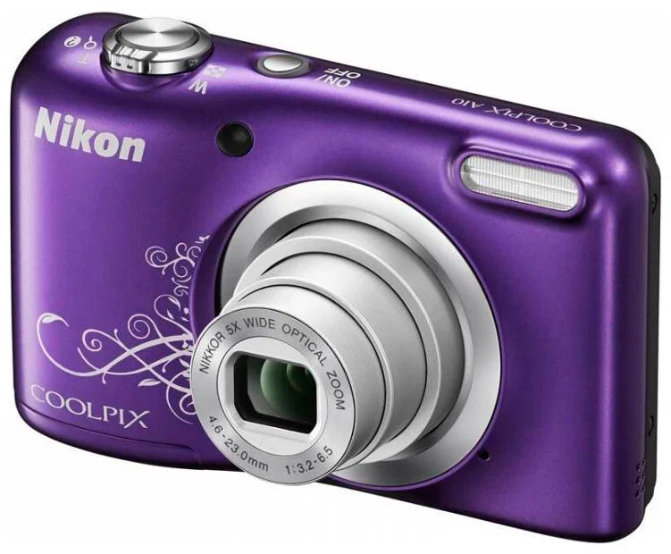 Фотоаппарат Nikon Coolpix A10, фиолетовый