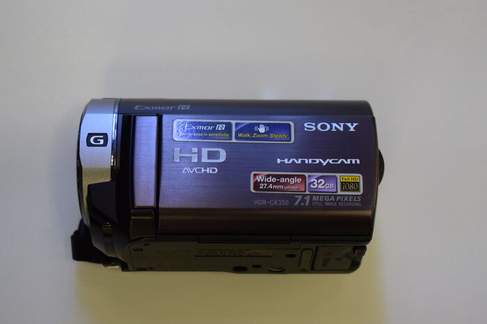 Видеокамера Sony HDR-CX350E,черный Ресейл