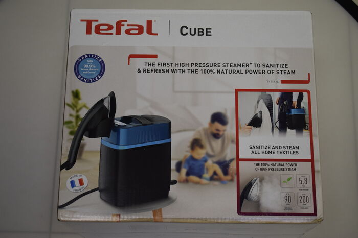 Парогенератор Tefal Cube UT2020E0 черный/синий