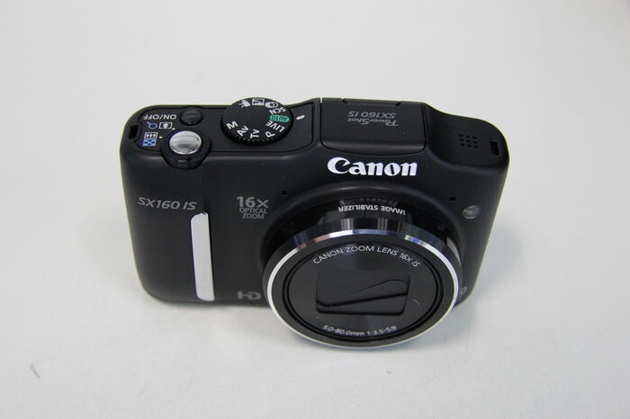 Фотоаппарат Canon PowerShot SX160 IS,черный Ресейл