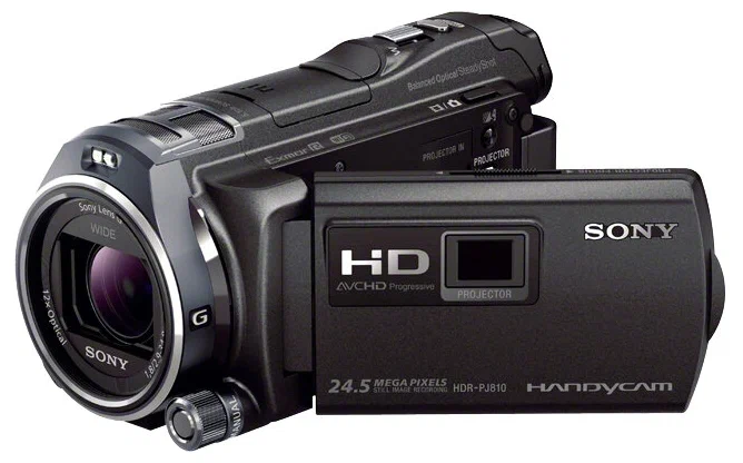 Видеокамера Sony HDR-PJ810Eчерный